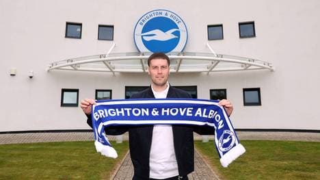 Fabian Hürzeler an seiner neuen Wirkungsstätte 