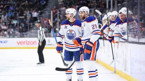 Leon Draisaitl konnte mit den Oilers einen wichtigen Sieg erringen
