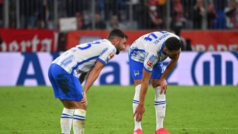 Hertha BSC zeigte gegen die Bayern eine desaströse Leistung