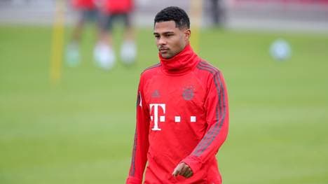 FC Bayern im Trainingslager: Serge Gnabry steigt wieder in Training ein