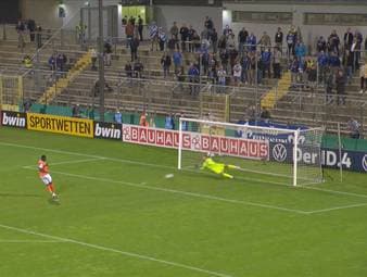 Erstes Elfer-Drama im Pokal: 1860 München bleibt perfekt vom Punkt und ringt Darmstadt nieder.