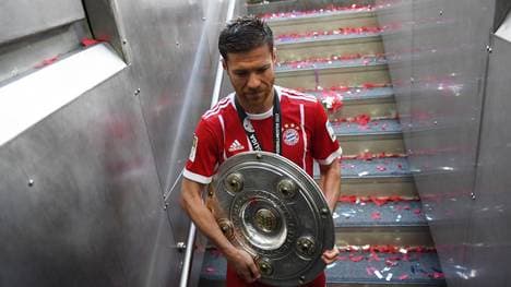 Xabi Alonso spielte von 2014 bis 2017 bei Bayern München