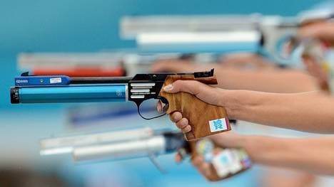 Die Medaillen im Dreistellungskampf werden noch vergeben