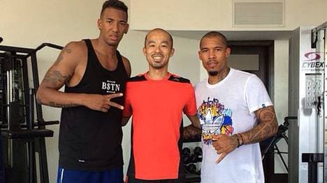 Jerome Boateng hat auch während seines Urlaubs geschwitzt.