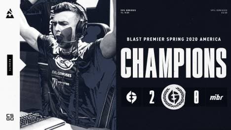 Neben den Evil Geniuses konnte auch Complexity den Titel bei der BLAST Premier Spring holen 