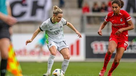 Umkämpftes Spiel in Freiburg