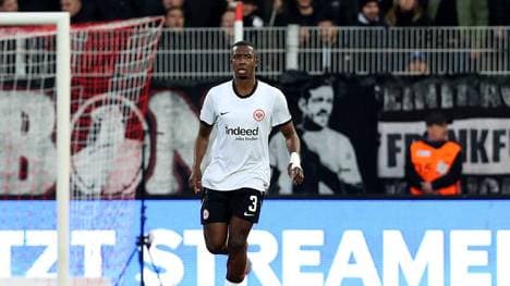 Seit Sommer bei der Eintracht: Abwehr-Chef Willian Pacho 