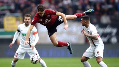 Alexander Fuchs (M.) erzielte sein erstes Bundesligator