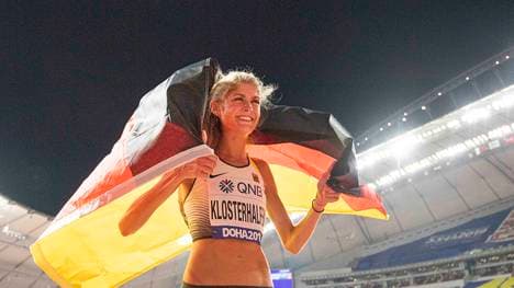 Konstanze Klosterhalfen trainiert inzwischen in den USA