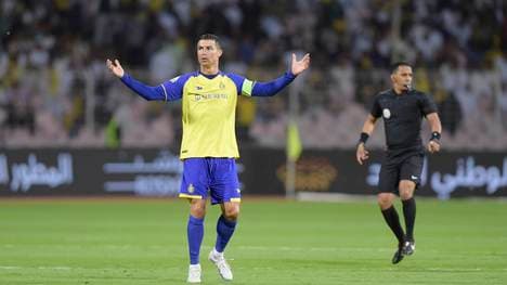 Cristiano Ronaldo wütend über Schiri-Entscheidung 