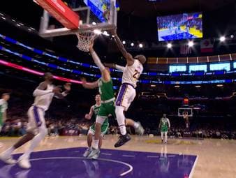 Im Duell der ewigen Rivalen sind es die Boston Celtics, die am Ende jubeln. Doch Lakers-Star LeBron James knackt den nächsten magischen Meilenstein.