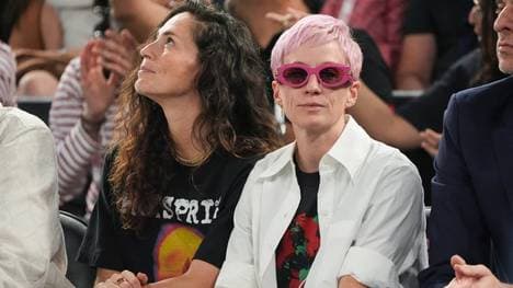 Sue Bird (l.) und Megan Rapinoe haben ihre Trennung bekannt gegeben