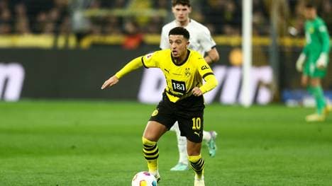 Sitzt auf der Bank: Jadon Sancho