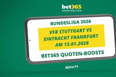 bet365 Boosts: Stuttgart vs. Frankfurt Tipps | Quoten bis 7.00 