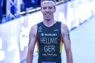 Triathlet Hellwig beim Weltcup in Haikou Zweiter