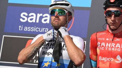 Sonny Colbrelli erleidet im Ziel einen Herzanfall