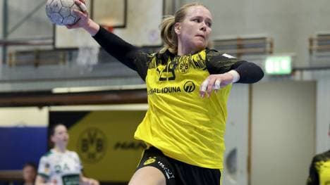 Emma Olsson war beste Werferin der Borussia