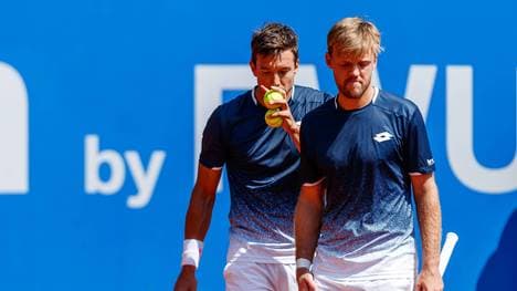 Kevin Krawietz (r.) und Andreas Mies wollen bei den French Open 2019 Geschichte schreiben