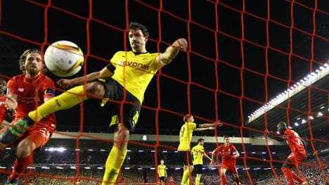 Liverpool v Borussia Dortmund - UEFA Europa League Quarter Final: Second Leg
