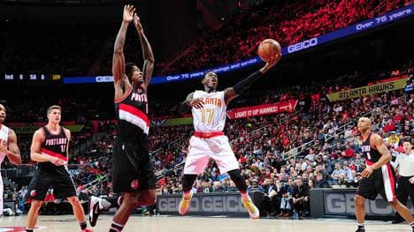 Dennis Schröder zeigte gegen die Portland Trail Blazers eine starke Leistung