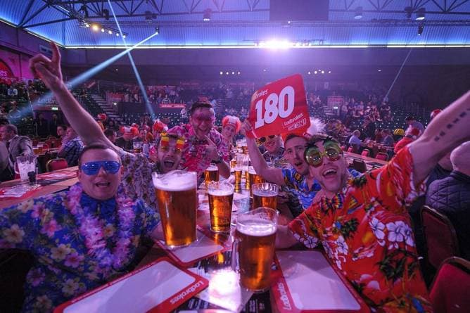 Alle Austragungsorte der Darts-WM