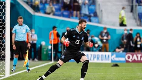Unai Simon glänzte für Spanien im Elfmeterschießen gegen die Schweiz