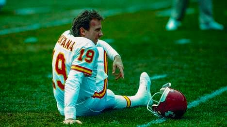 Nach zwei Jahren bei den Kansas City Chiefs machte Joe Montana 1995 Schluss