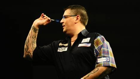 Gary Anderson ist als einer der wenigen Favoriten noch dabei