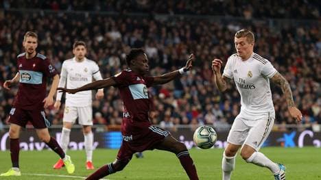 Pione Sisto (Mitte) spielt seit 2016 bei  Celta Vigo