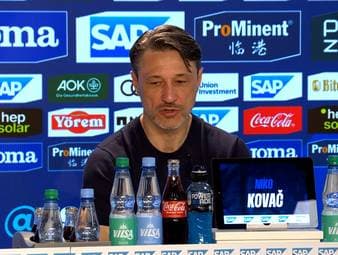 Tragische Szenen um Niklas Süle beim Spiel gegen die TSG Hoffenheim. Auf der anschließenden Pressekonferenz gibt Niko Kovac ein Update.