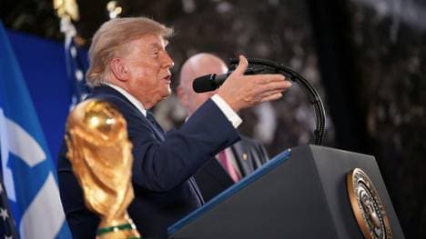 Trump bei seiner Taktikanalyse