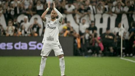 Neymar im Einsatz für den FC Santos