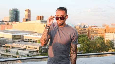 Jerome Boateng Presents His Eye Wear Collection In Berlin