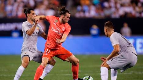 Gareth Bale glänzte beim Sieg der Madrilenen gegen Rom mit einem Tor und einer Vorlage
