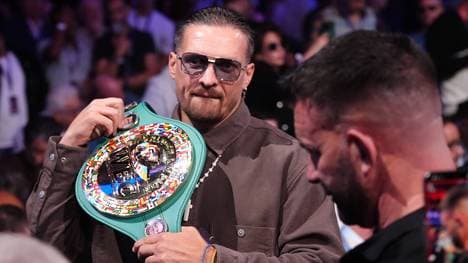 Alexander Usyk ist unumstrittener Schwergewichts-Weltmeister