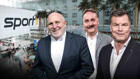 Thomas Helmer diskutiert im Doppelpass mit Dieter Hoeneß und Peter Neururer über das aktuelle Geschehen in der Bundesliga