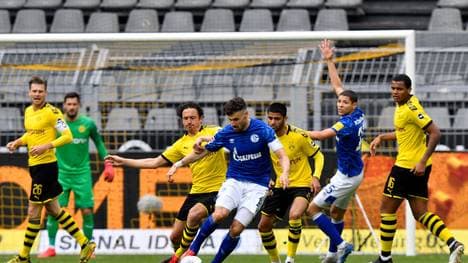 Schalke verlor das Revierderby gegen den BVB mit 0:4
