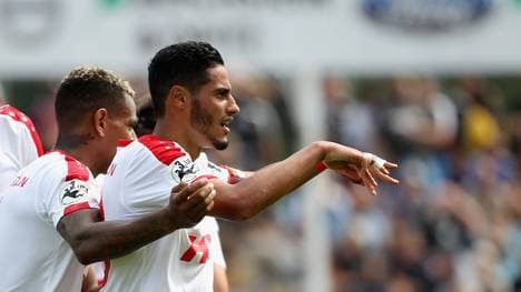 Hamdi Dahmani erzielte den zwischenzeitlichen Ausgleich für Fortuna Köln