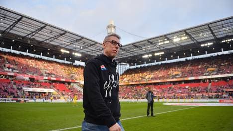 Peter Stöger ist mit der derzeitigen Situation zufrieden