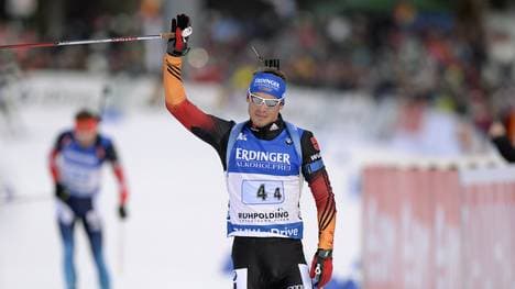 BIATHLON-Simon Schempp Staffel Ruhpolding