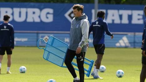 Will eine fitte Mannschaft: HSV-Trainer Merlin Polzin