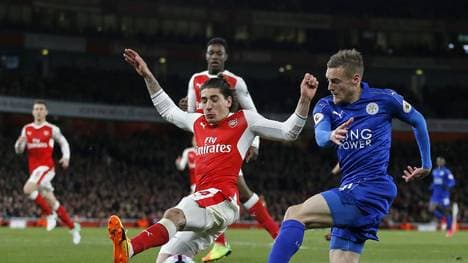 Jamie Vardy, ARSENAL-LEICESTER
