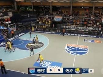 Spiel Highlights zu SYNTAINICS MBC - EWE Baskets Oldenburg