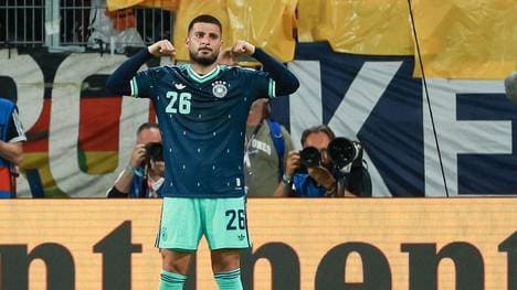 Ließ gegen Finnland die Muskeln spielen: DFB-Stürmer Deniz Undav