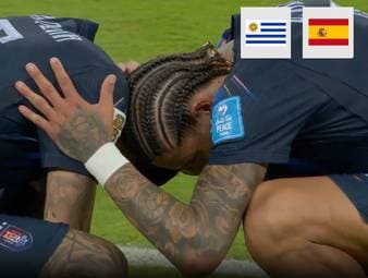 Nach einem 0:1 gegen Europameister Spanien scheidet Uruguay um seinen Real-Star Federico Valverde aus der WM aus.