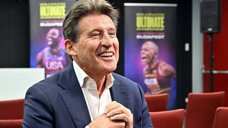 Sebastian Coe im AFP-Interview