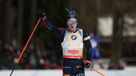 Johannes Thingnes Bö bestreitet in Oslo seine letzten Rennen