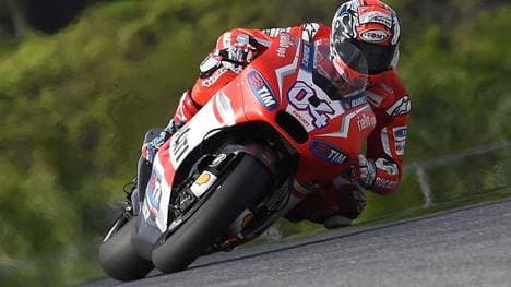 Beim ersten Sepang-Test des Jahres setzte Ducati noch auf die GP14.3
