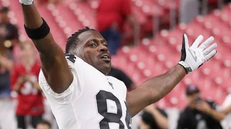 Antonio Brown wechselte von den Pittsburgh Steelers zu den Oakland Raiders