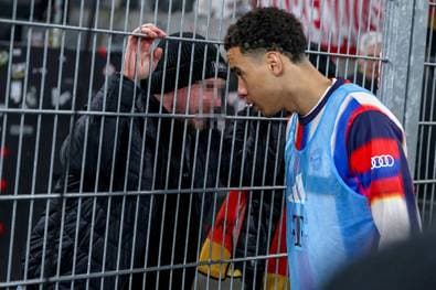 Ungewöhnliche Szene um Musiala 